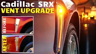 2010-2012 Cadillac SRX Side Vent UPGRADE to new style Mod!