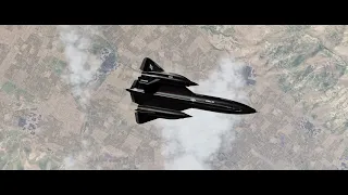 DCS World, SR 71 - LA Speed Check