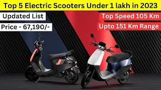 2023's Top 5 Electric Scooters Under 1 Lakh - Must Watch