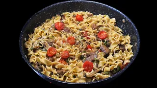 Das beste Rezept für Pasta ohne Fleisch!Dieses Rezept wird Sie begeistern!