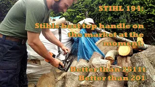 Stihl 194 Vs. Stihl 201 Vs. baby Echo. Chainsaw Review