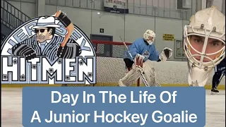 Day in the Life of Junior Hockey Goalie | Nolan Woodring 10/19/2021