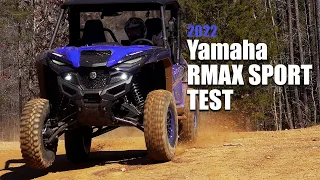 2022 Yamaha RMAX 1000 Sport Test Review
