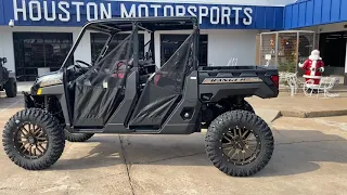 2022 Polaris Ranger XP 1000 Crew Texas edition walk around