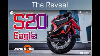 King Song S20 Eagle Revealed - Design updates and footage
