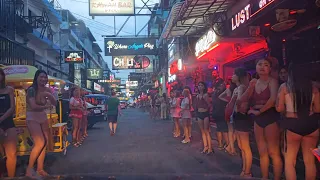 Driving Around Pattaya - Soi Chaiyapoon - Soi Honey - Soi 6  [4K]