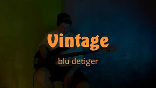 Vintage (blu detiger) | Bass Cover | with Tabs