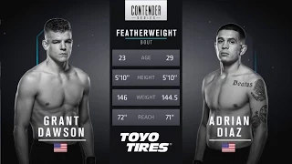 FREE FIGHT | Dawson's Sensational Performance | DWCS Week 6 Contract Winner - Season 1