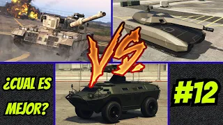 GTA ONLINE 2021|TANQUE RHINO V.S APC BLINDADO V.S KHANJALI ¿CUAL ES MEJOR?