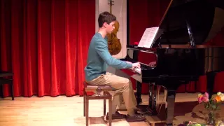 Isaac Playing Debussy Clair de Lune