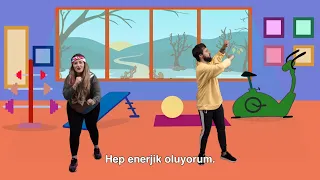 Bam Bam Tam - ENERJİ - SPOR ŞARKISI / OKUL ÖNCESİ ŞARKILARI