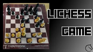 Lichess game w/ Tabutronic Cerno - Small lesson and analysis of the Alapin Opening