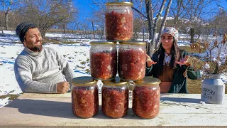 A NEW WAY to preserve meat for a long time. Delicious Sausages in a Jar!