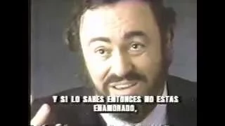 Luciano Pavarotti - Mexican TV commercials, 1990