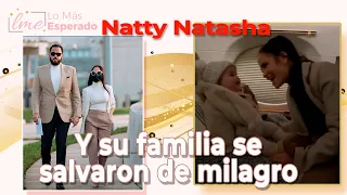 Natty Natasha y su familia volarían en el mismo avión en el que se estrelló el Flow La Movie