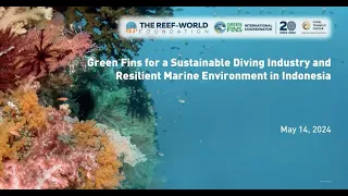 Green Fins for a Sustainable Diving Industry and Resilient Marine Environment in Indonesia