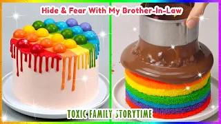 TOXIC FAMILY STORYTIME 🤢 So Yummy Chocolate Cake Hacks Tutorials 👄