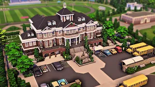 High School | The Sims 4 High School Years Speed Build