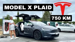 Long trajet en Tesla Model X Plaid: fiable, efficace, abordable, mais quelques défauts?