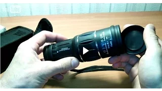 Монокуляр а-ля Bushnell 16х52 честный обзор. Monocular 16х52