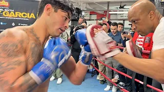 Ryan Garcia full FINAL workout for Devin Haney • Haney vs Garcia