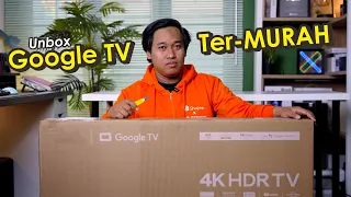 4K Google TV Termurah Fitur MELIMPAH!! Cuma 3JUTAAN