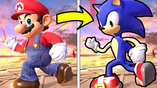 What Happens When Sonic Copies All Character's Victory Screen Animations In Smash Bros Ultimate?