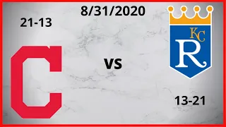 Cleveland Indians Condensed Game (8/31/2020) Kansas City Royals Condensed Game