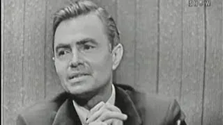 What's My Line? - James Mason; Roger Price [panel] (Jul 29, 1956)