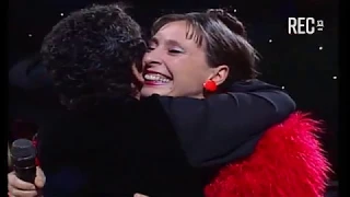 Cecilia canta "Puré de Papa" con Quena de "Los Cárcamo" (Viva el Lunes - 1997)