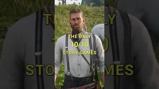 The Only 10/10 Story Games #shorts #gaming #rdr2 #thelastofus #godofwar #ghostoftsushima