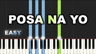 Posa Na Yo | Motema Etindi Nga | EASY PIANO TUTORIAL BY Extreme Midi