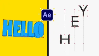 Creative 3 Motion Graphics Text Animations in After Effects Tutorials