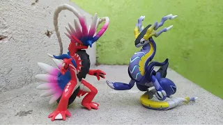 Pokemon  Escarlata y Purpura Koraidon & Miraidon Moncolle ML #29 #30 TAKARA TOMY [Reseña]