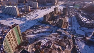 ЖК «Ultra City» — аэросъемка СПБГуру. Январь 2017.