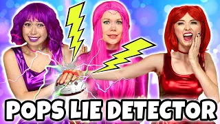 THE SUPER POPS LIE DETECTOR TEST VS MIZEREE. Totally TV Originals.