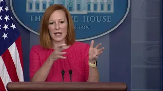 WATCH LIVE: White House briefing with Press Sec Jen Psaki