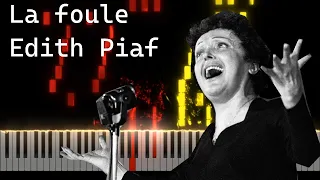 La foule - Edith Piaf Piano Tutorial [Nivek.Piano]