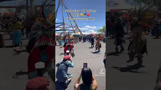 Gathering of Nations 2023!! 🥹❤️🪶 full vlog on my channel #indigenous #gathering #powwow #vlog