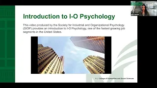 MPS in Applied Industrial and Organizational Psychology Spring Virtual Open House 2024 | GMU