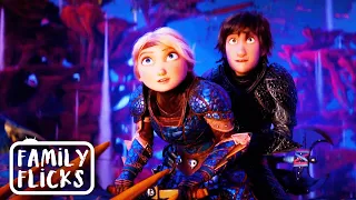 Finding The Hidden World | How To Train Your Dragon 3 (2019) | Family Flicks