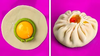 SIMPLE DOUGH PASTRY RECIPES || Tasty Cake Ideas, Dumpling Hacks And Baking Tricks