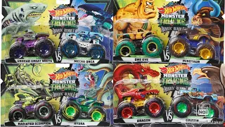 Hotwheels Monster cars battle packets and other hotwheels cars