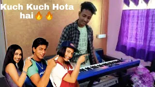 #kuchkuchotahai #tripura 🎶Kuch Kuch Hota Hai😍 || 1998 || cover live instrumental🎶 😍😍