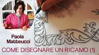 Come disegnare un ricamo 1