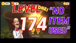 Homescapes Level 174 SUPER HARD !! ■No Boosters Used■