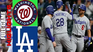 Los Angeles Dodgers vs Washington Nationals FULL GAME HIGHLIGHTS  [TODAY] September 10, 2023