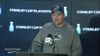 THE OTHER SIDE RAW | Peter DeBoer Pre-Game