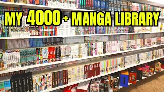 My Ultimate Manga Collection  |  4000+ Manga Library tour