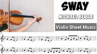 [Free Sheet] Sway - Michael Buble [Violin Sheet Music]
